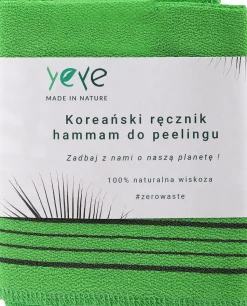 Handtuch für Hammam und Peeling grün