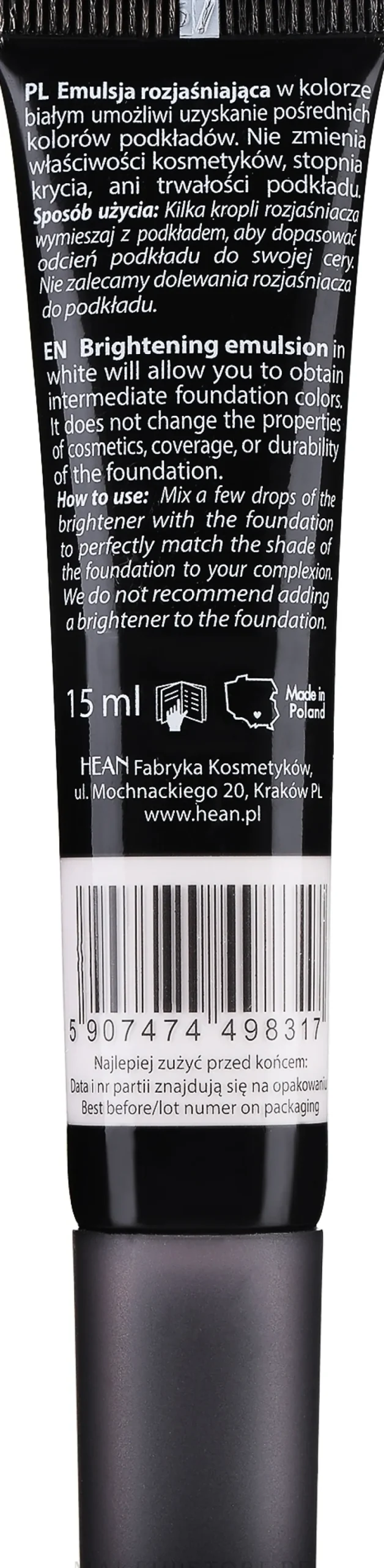 Hean Brightener of Foundation Smart Drops