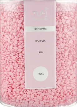 Heißpolymer-Wachsgranulat Rose