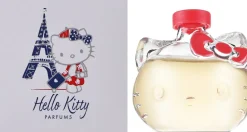 Hello Kitty Parfums Miniatures Collection Paris White