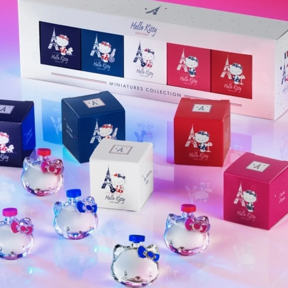 Hello Kitty Parfums Miniatures Collection Paris