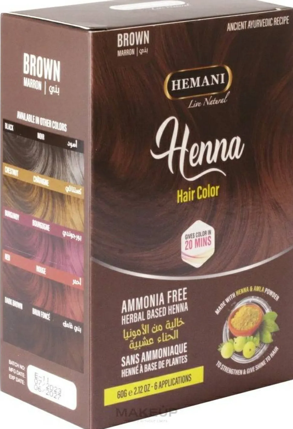 Henna für Haare