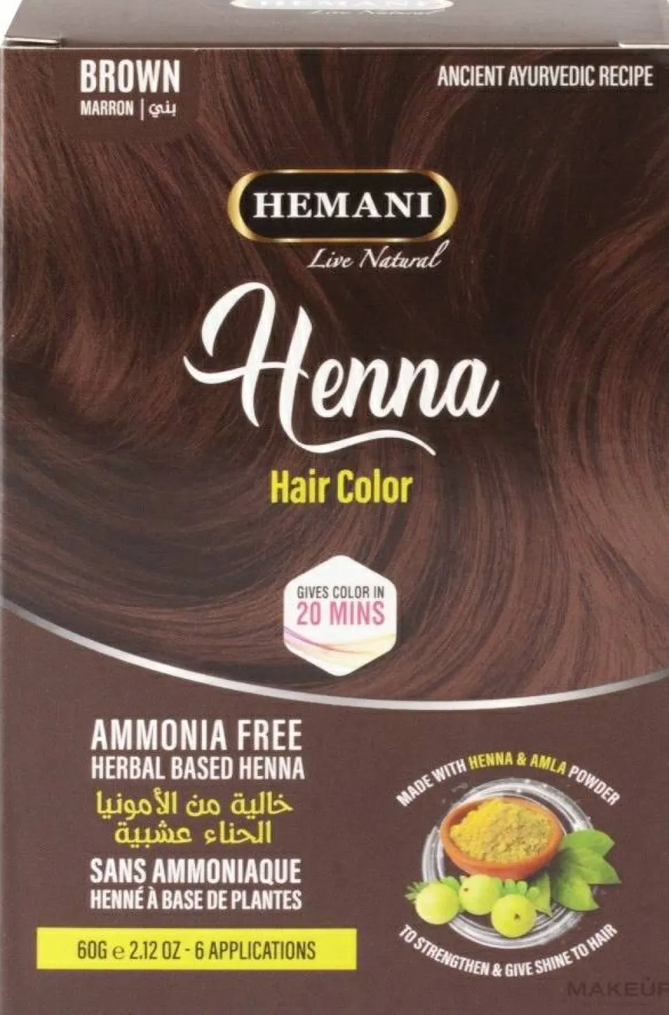 Henna für Haare