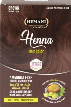 Henna für Haare