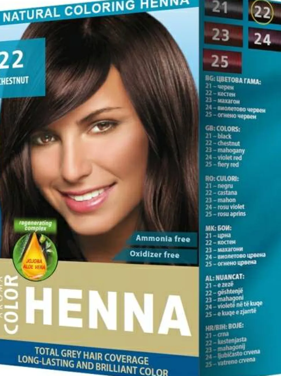 Henna für Haare