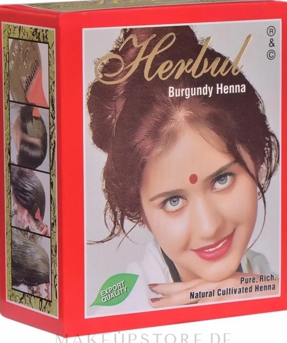 Henna für Haare burgunderrot