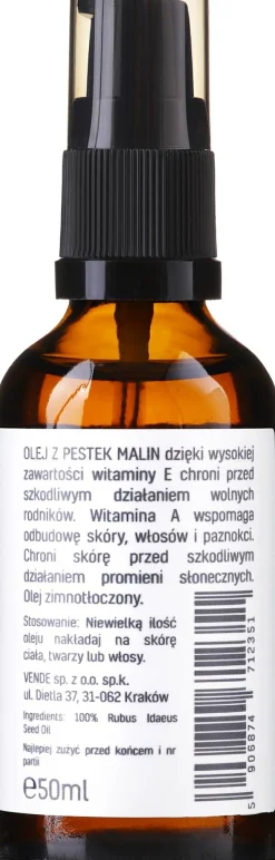 Himbeersamenöl für Körper, Gesicht und Haare