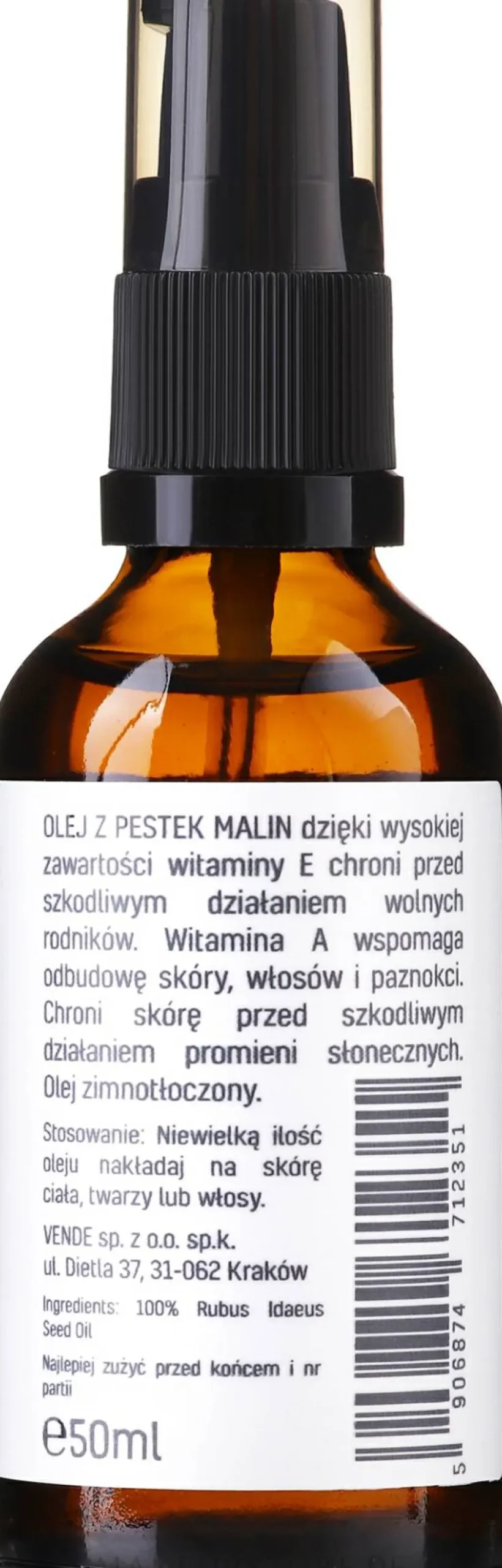 Himbeersamenöl für Körper, Gesicht und Haare