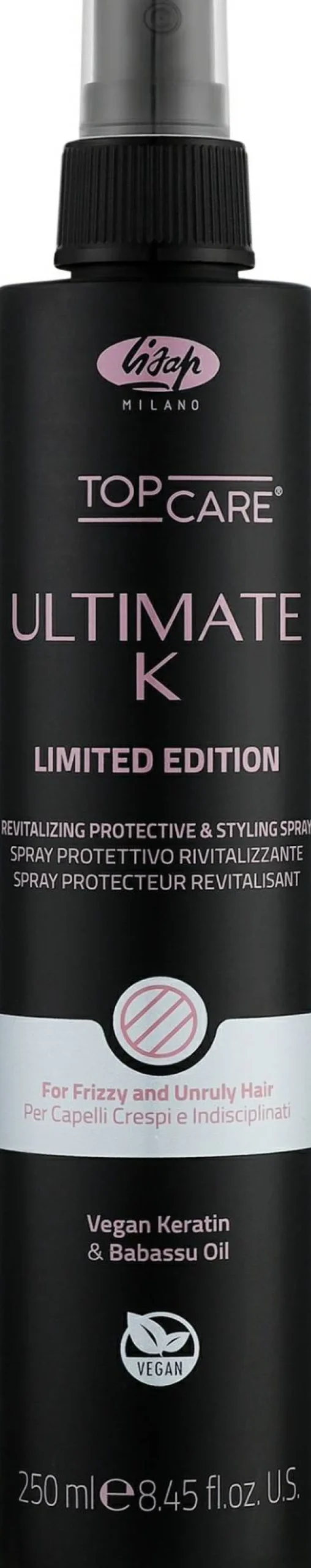 Hitzeschutzspray für glattes Haar