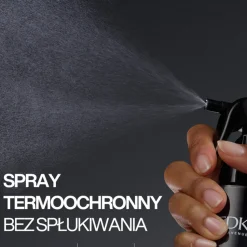 Hitzeschutzspray zum Schutz der Farbe und des Glanzes von coloriertem Haar