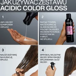 Hitzeschutzspray zum Schutz der Farbe und des Glanzes von coloriertem Haar