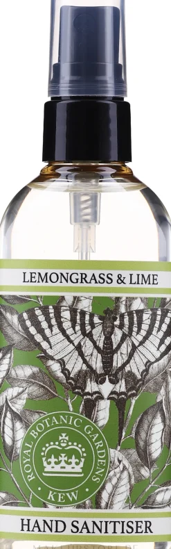 Händedesinfektionsmittel mit Zitronengras und Limette