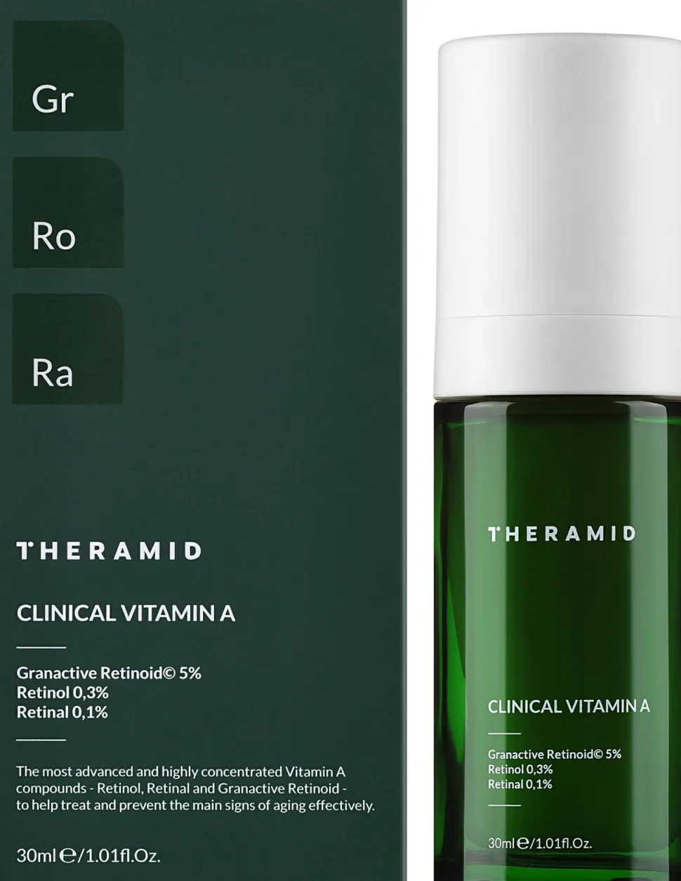 Hochkonzentriertes Anti-Aging Gesichtsserum mit Vitamin A