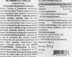 Hochwirksames Vitamin D, in Kapseln