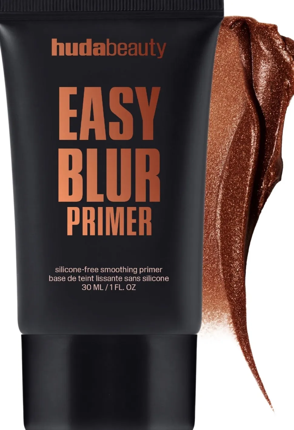 Huda Beauty Easy Blur Silicone-Free Smoothing & Pore-Minimizing Primer Bronze Fudge