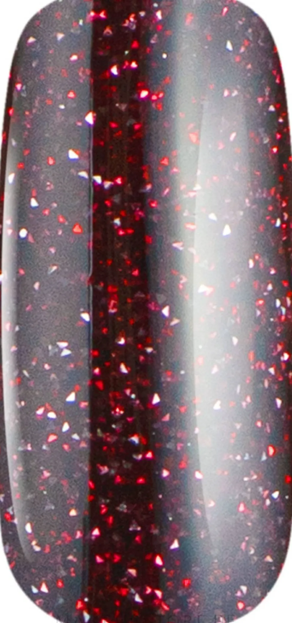 Hybrid-Nagellack mit Partikeln