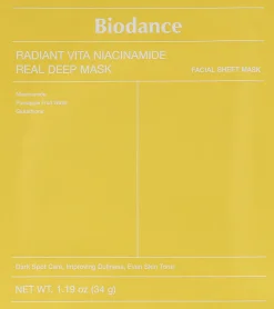 Hydrogel-Maske mit Niacinamid