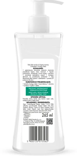 Hypoallergene Emulsion für die Intimhygiene mit Ziegenmilch