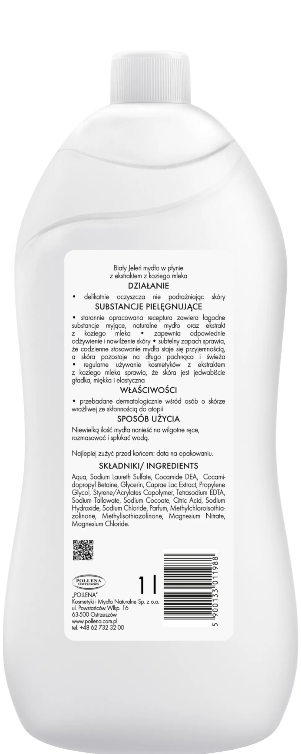 Hypoallergene Flüssigseife mit Ziegenmilch