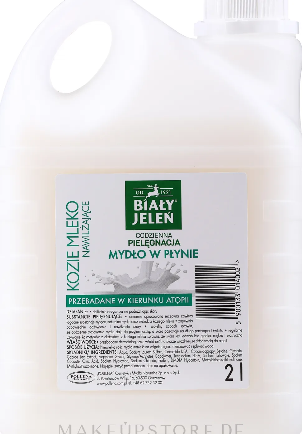 Hypoallergene Flüssigseife mit Ziegenmilch