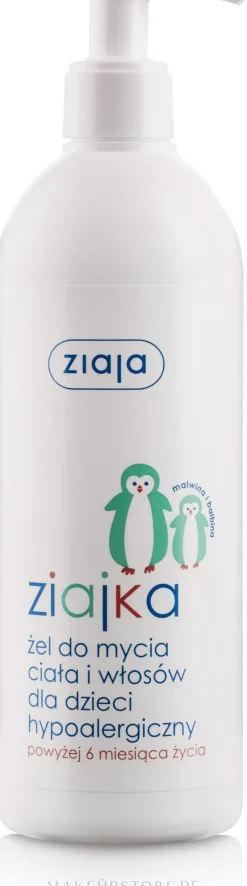 Hypoallergenes Duschgel & Shampoo für Kinder