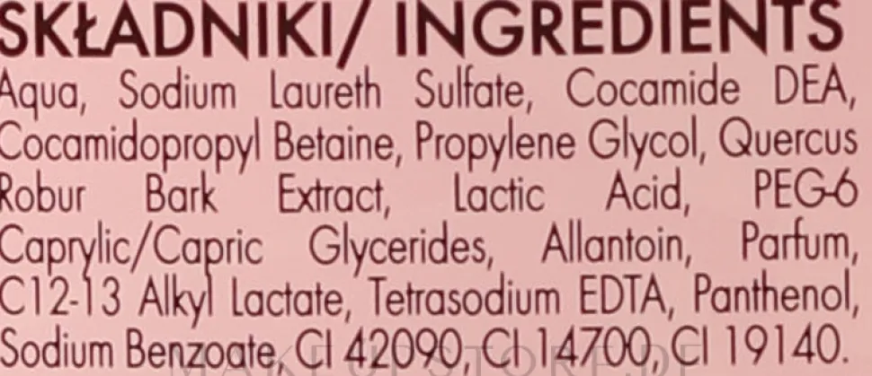 Hypoallergenes Gel für die Intimhygiene mit Eichenrinde
