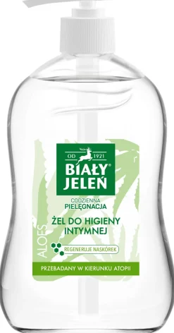 Hypoallergenes Gel für die Intimhygiene mit Aloe Vera