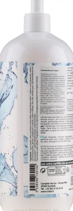 Hypoallergenes universeles Waschgel für Neugeborene, Kinder und Erwachsene
