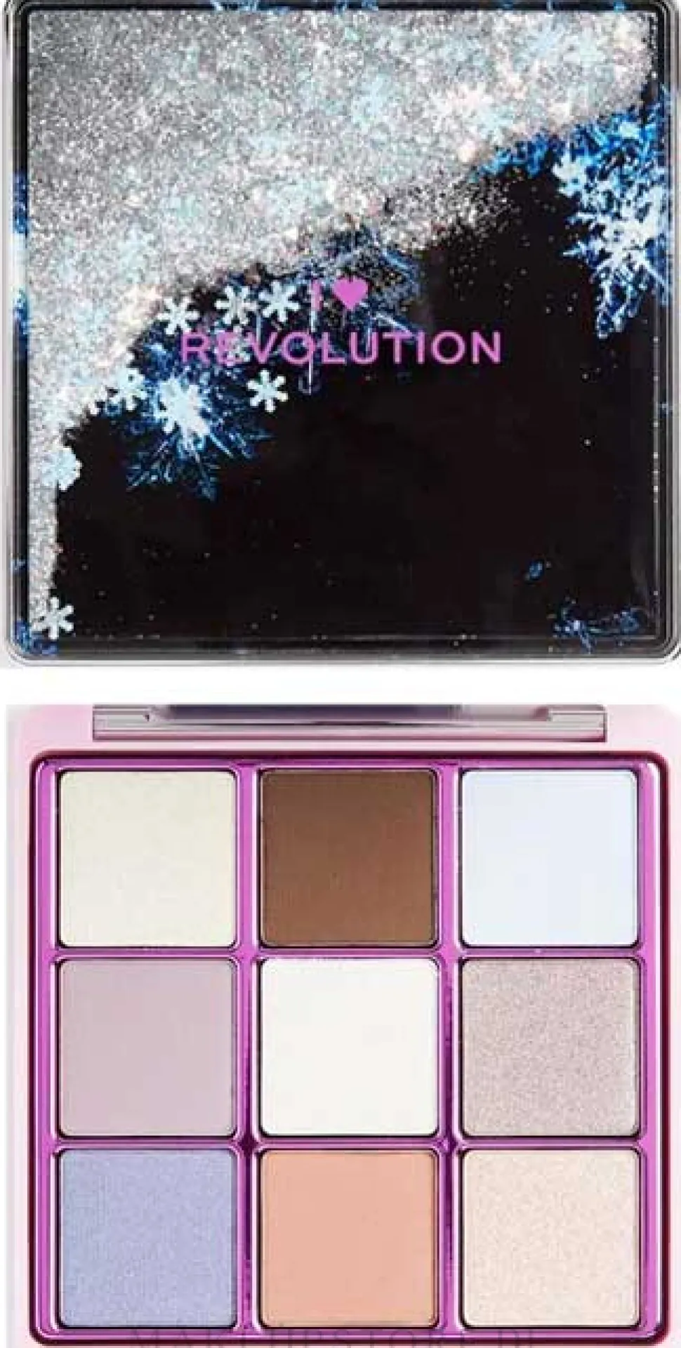 I Heart Revolution Snow Globe Eyeshadow Palette