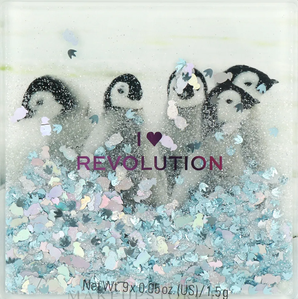 I Heart Revolution Snow Globe Eyeshadow Palette
