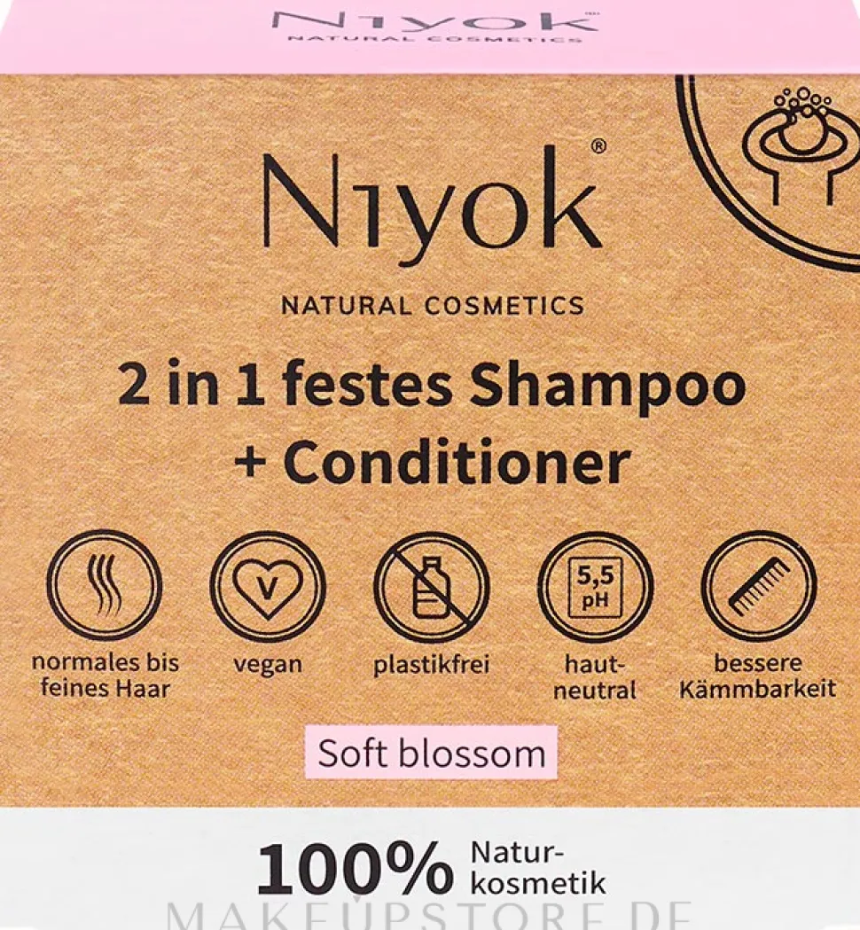 2in1 Fester Shampoo-Conditioner Weiche Blume