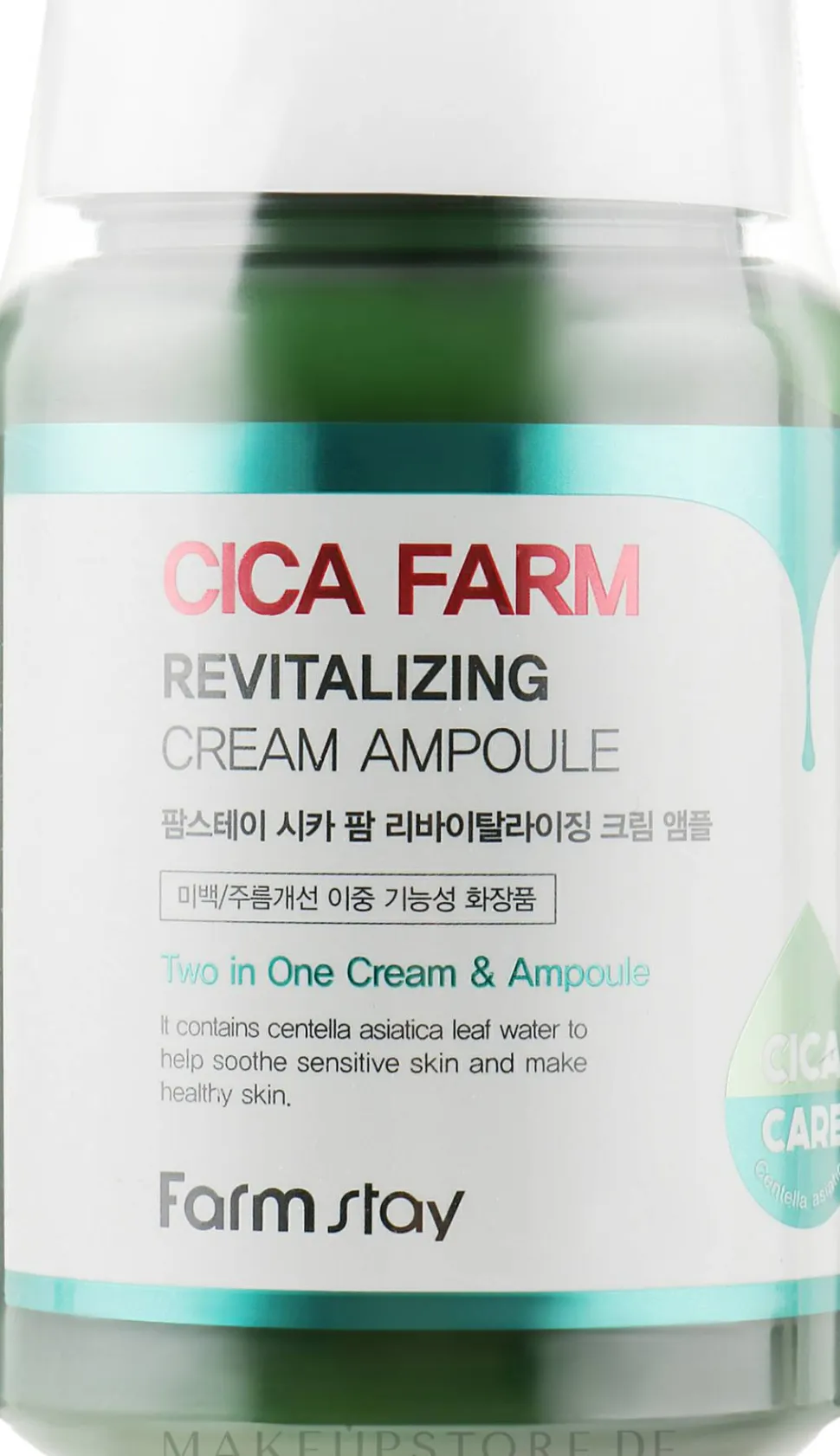 2in1 Gel-Creme für das Gesicht mit Centella Asiatica