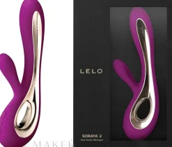 2in1 G-Punkt- und Klitorisvibrator für doppeltes Vergnügen Fuchsie