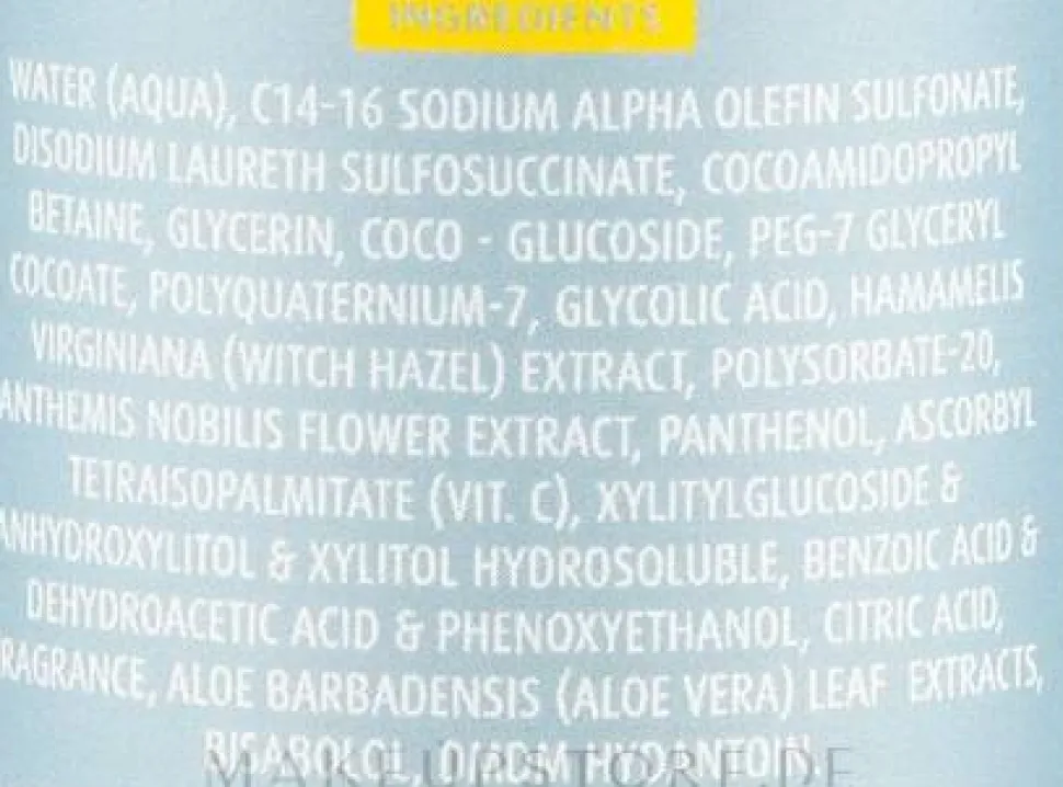 2in1 Reinigungsschaum für das Gesicht mit Vitamin C