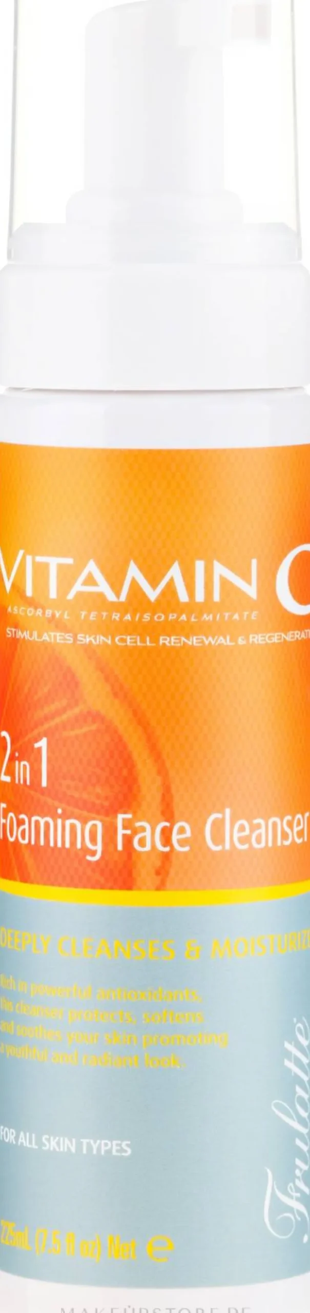 2in1 Reinigungsschaum für das Gesicht mit Vitamin C
