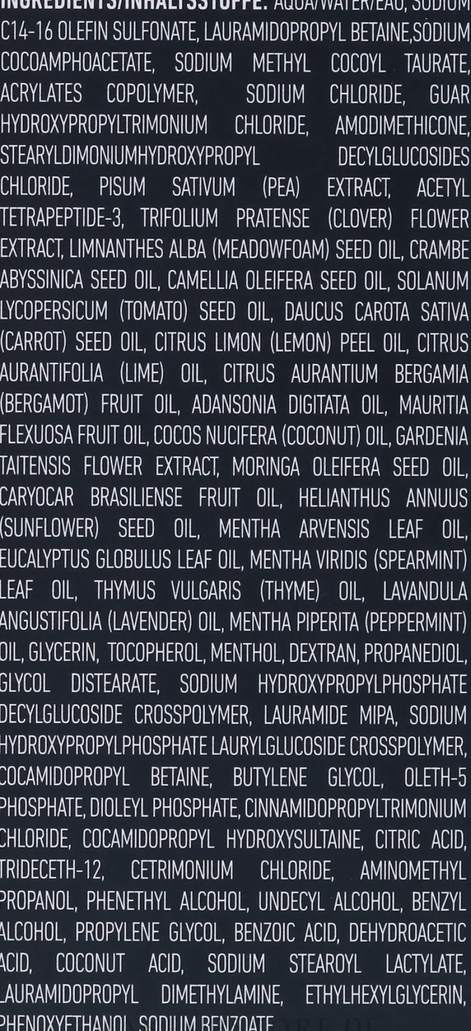 2in1 Shampoo und Conditioner für Männer
