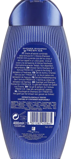2in1 Shampoo und Duschgel Frisches Eis