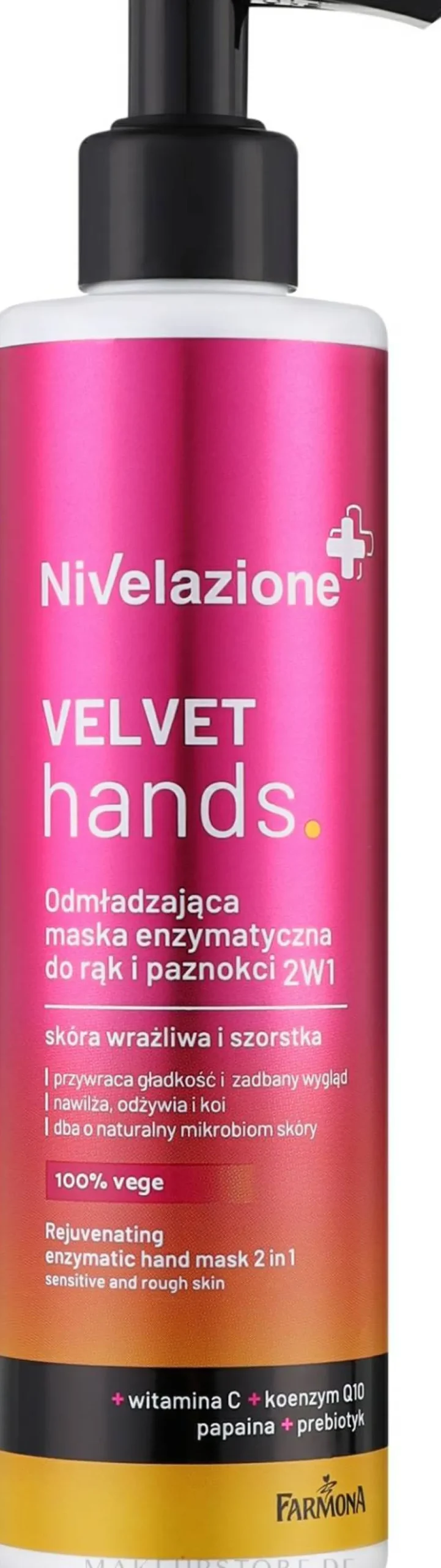 2in1 Verjüngende Enzym-Handmaske