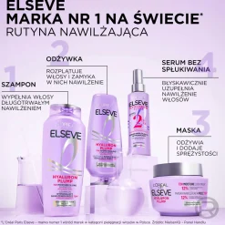 Intensiv feuchtigkeitsspendender Conditioner für trockenes und lebloses Haar mit Hyaluronsäure
