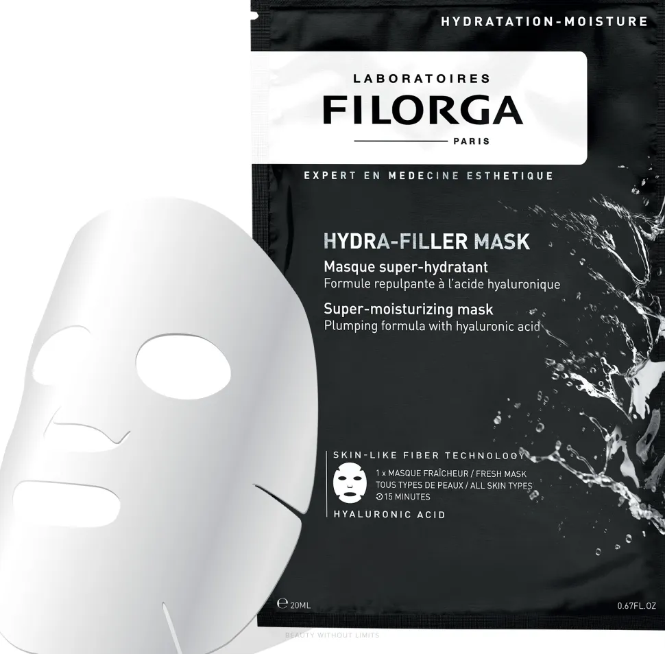 Intensiv feuchtigkeitsspendende Gesichtsmaske mit Hyaluronsäure