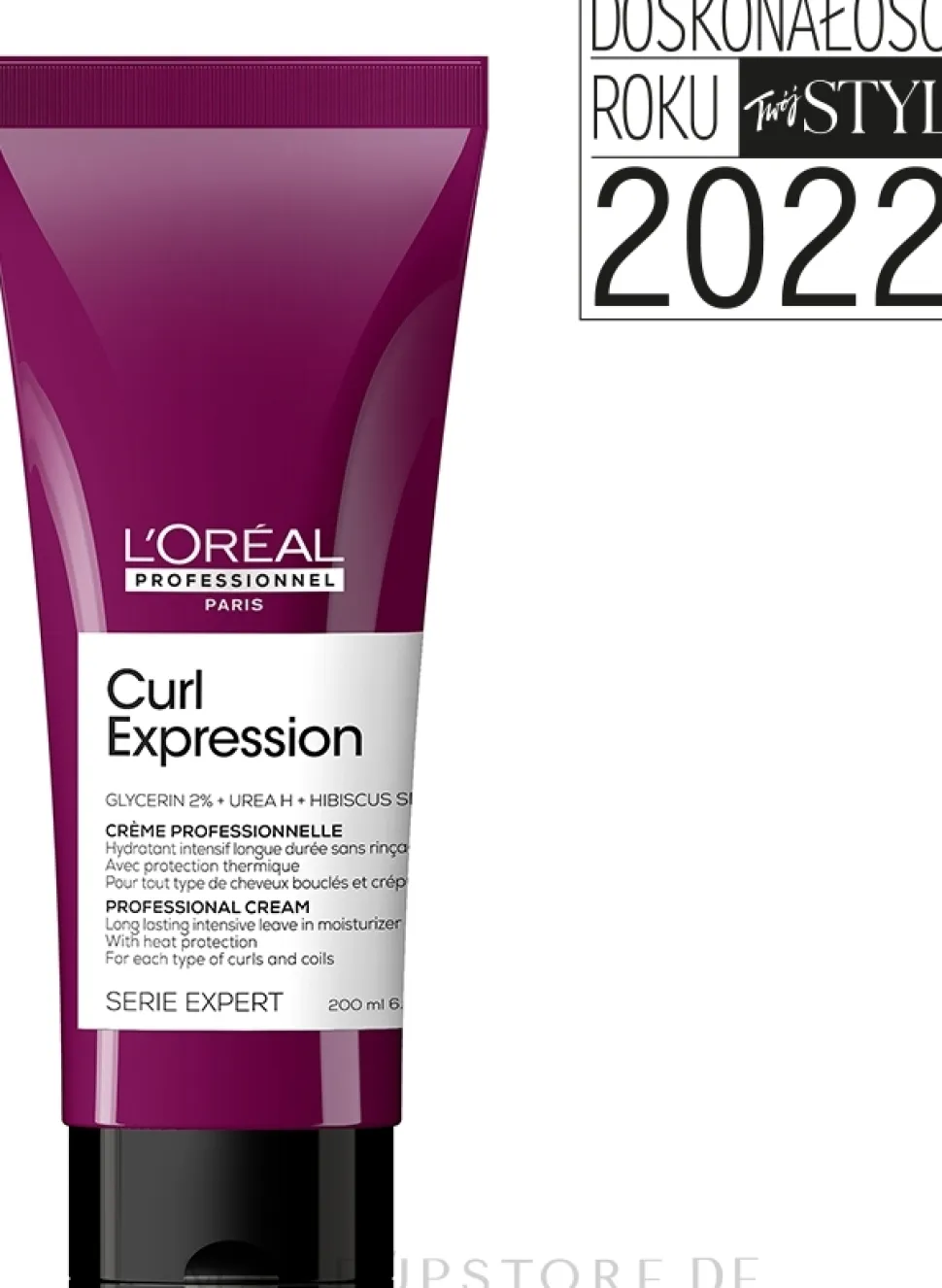 Intensiv feuchtigkeitsspendende Creme für lockiges Haar