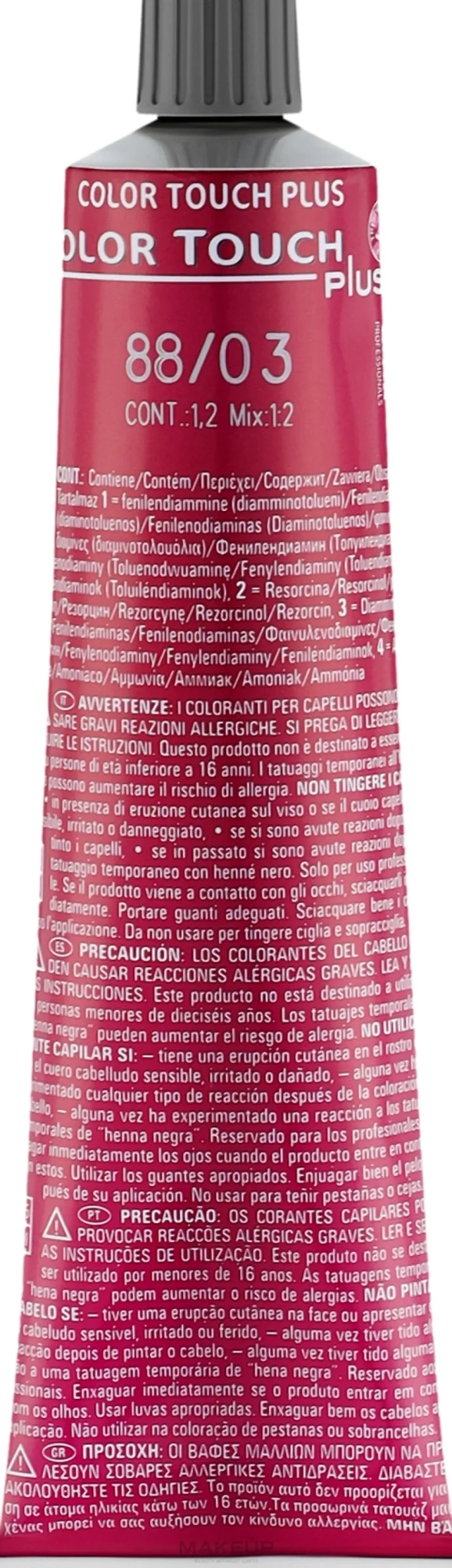 Intensiv getönte Haarfarbcreme