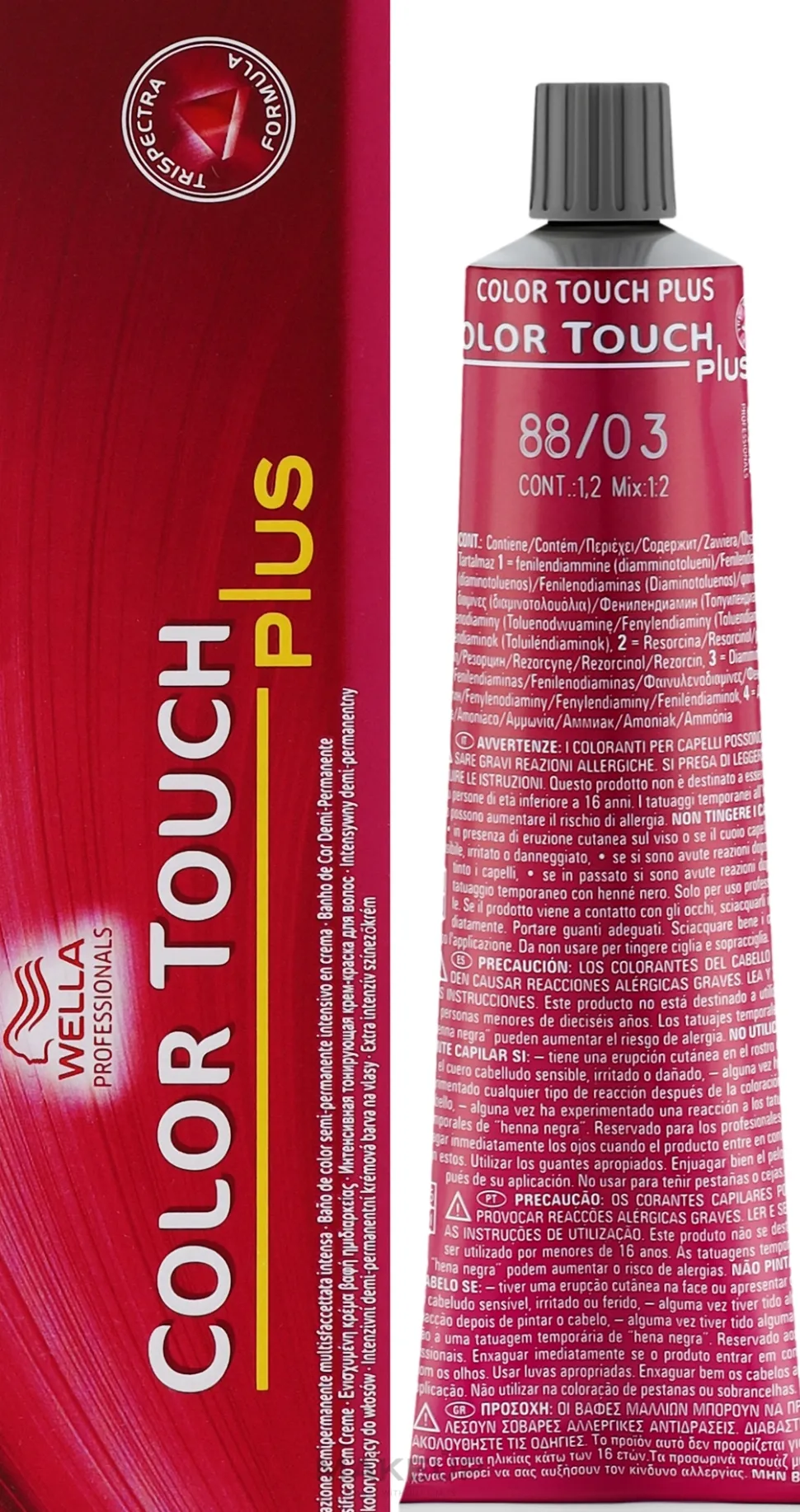 Intensiv getönte Haarfarbcreme