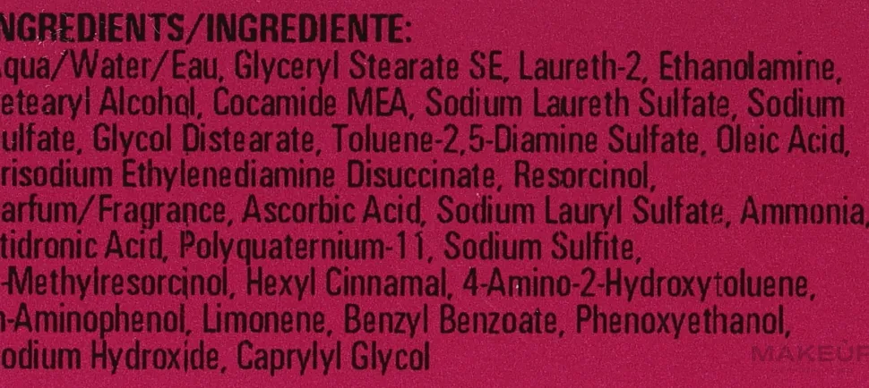 Intensiv getönte Haarfarbcreme
