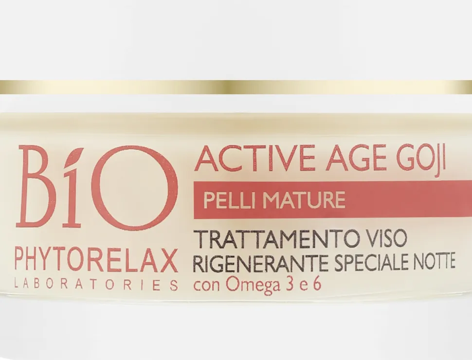 Intensive Anti-Aging Gesichtscreme mit Bio Goji, Omega 3 und 6 für reife Haut