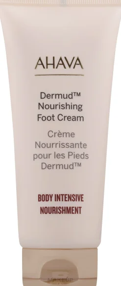 Intensive Fußcreme für trockene und empfindliche Haut mit Schlamm aus dem Toten Meer