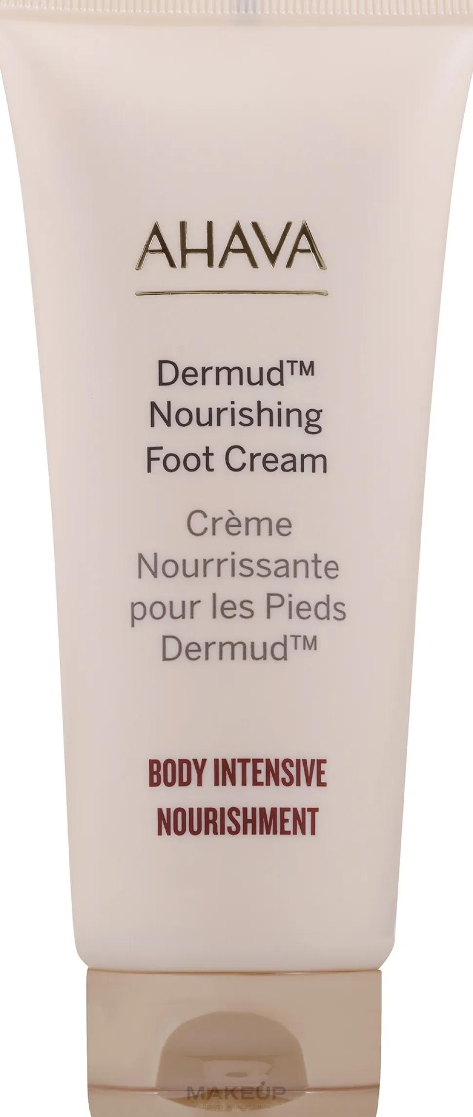Intensive Fußcreme für trockene und empfindliche Haut mit Schlamm aus dem Toten Meer
