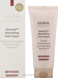 Intensive Fußcreme für trockene und empfindliche Haut mit Schlamm aus dem Toten Meer