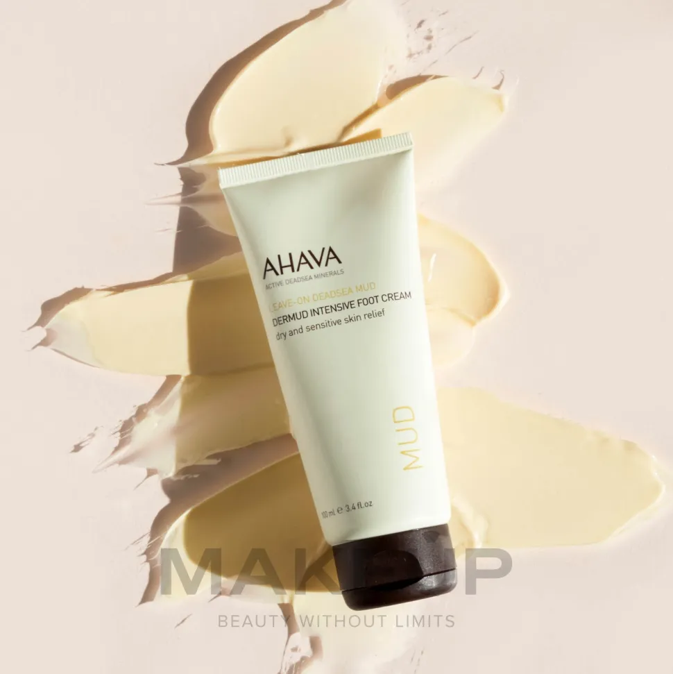Intensive Fußcreme für trockene und empfindliche Haut mit Schlamm aus dem Toten Meer