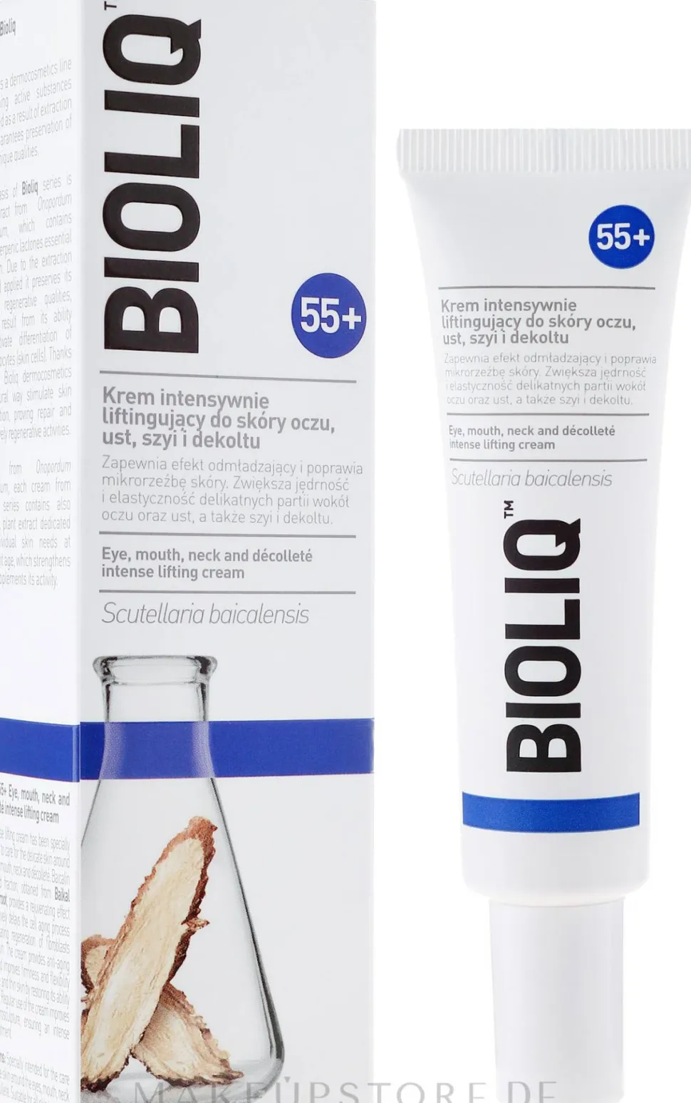 Intensive Lifting-Creme für Augenpartie, Lippen, Hals und Dekolleté